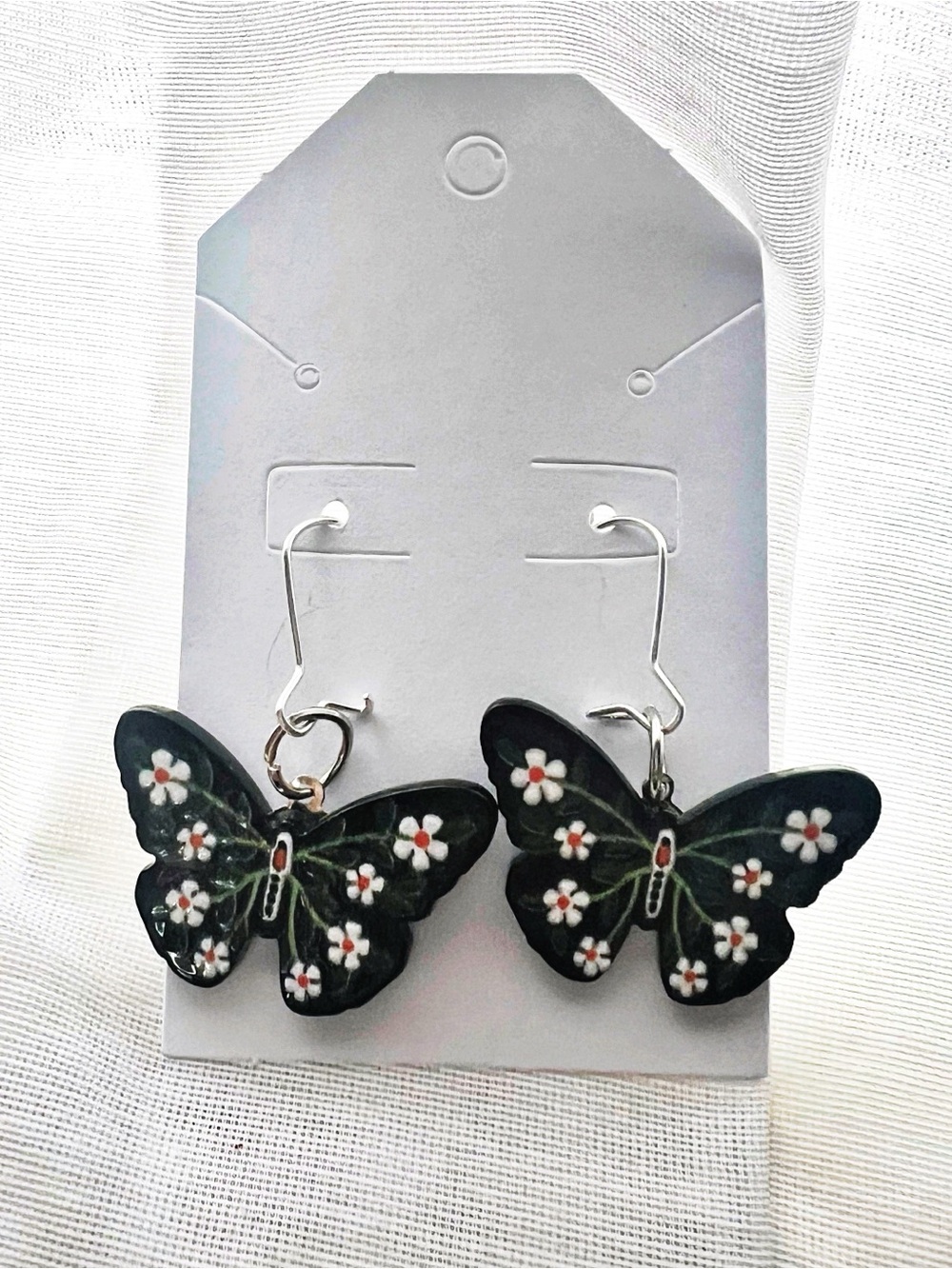 Honoring Dolly Whimsical Butterfly Statement Earrings - Floral Boho Y2K Festival